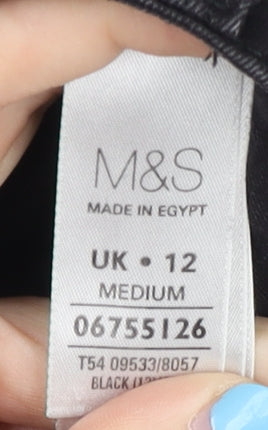 Marks and Spencer Black Jegging Slim Women’s Jeans - Size 12