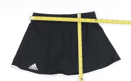 Adidas Women's Black XS Athletic Skort, Moisture Wicking