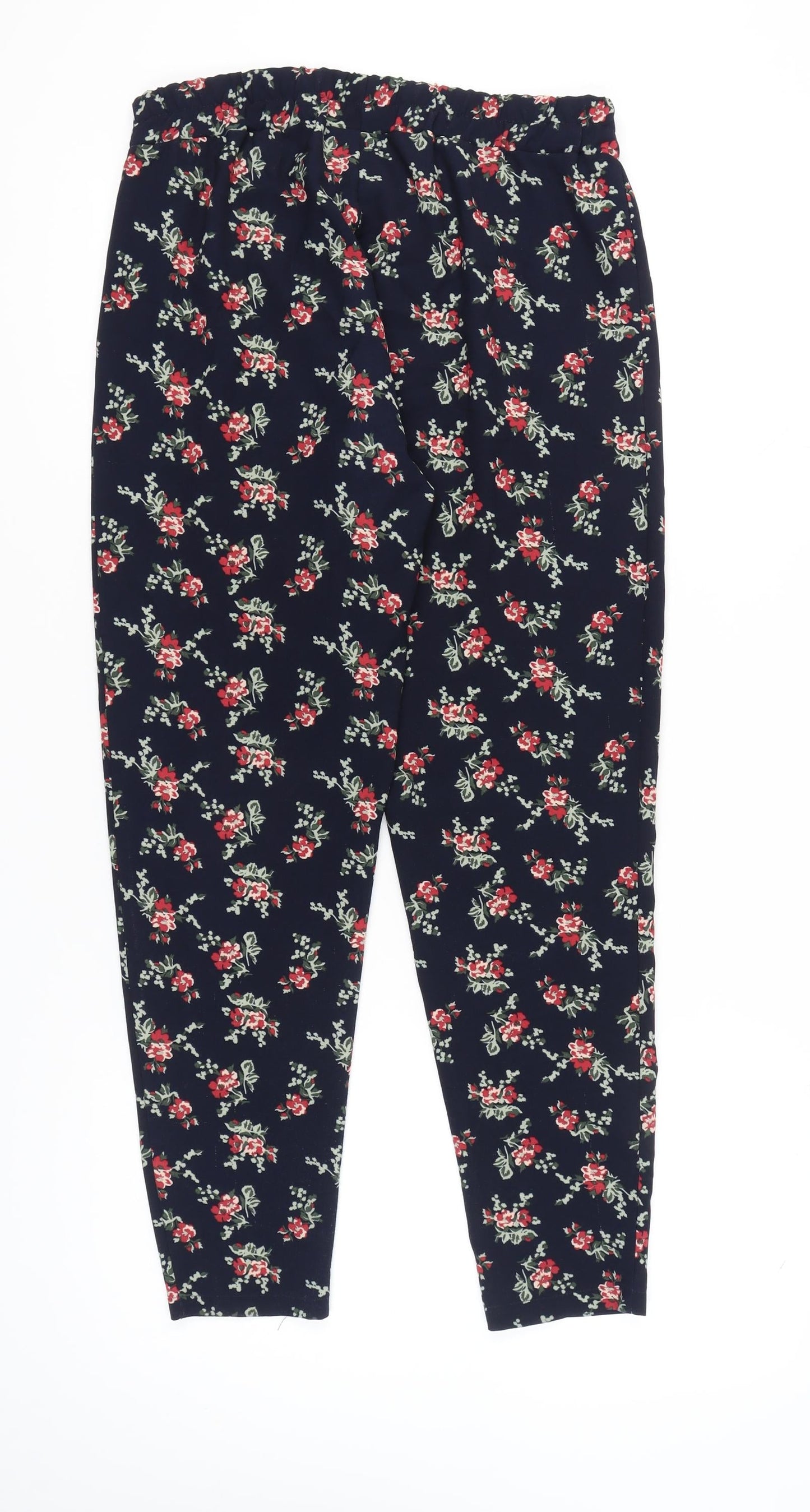 Peacocks Women's Floral Trousers, Size 12, Multicoloured