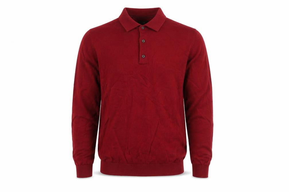Next Men's XS Red Collared Pullover Jumper