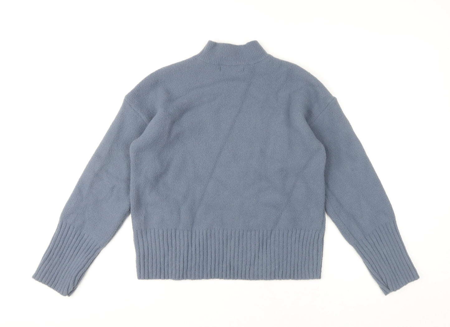 Marks and Spencer Women Blue Medium Pullover Jumper