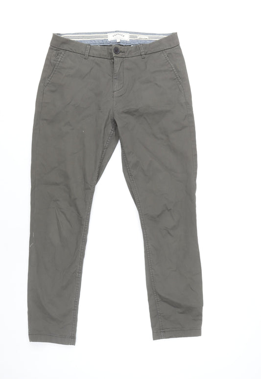 FatFace Women's Green Chino Trousers Size 10