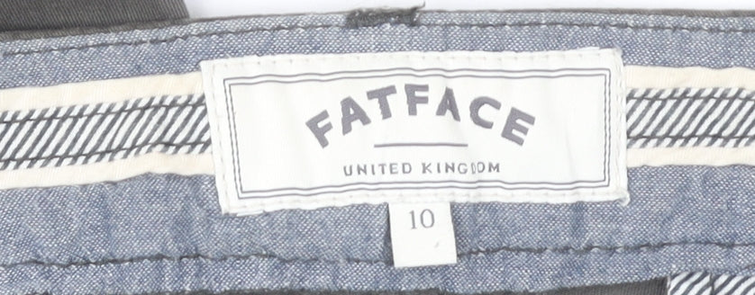 FatFace Women's Green Chino Trousers Size 10