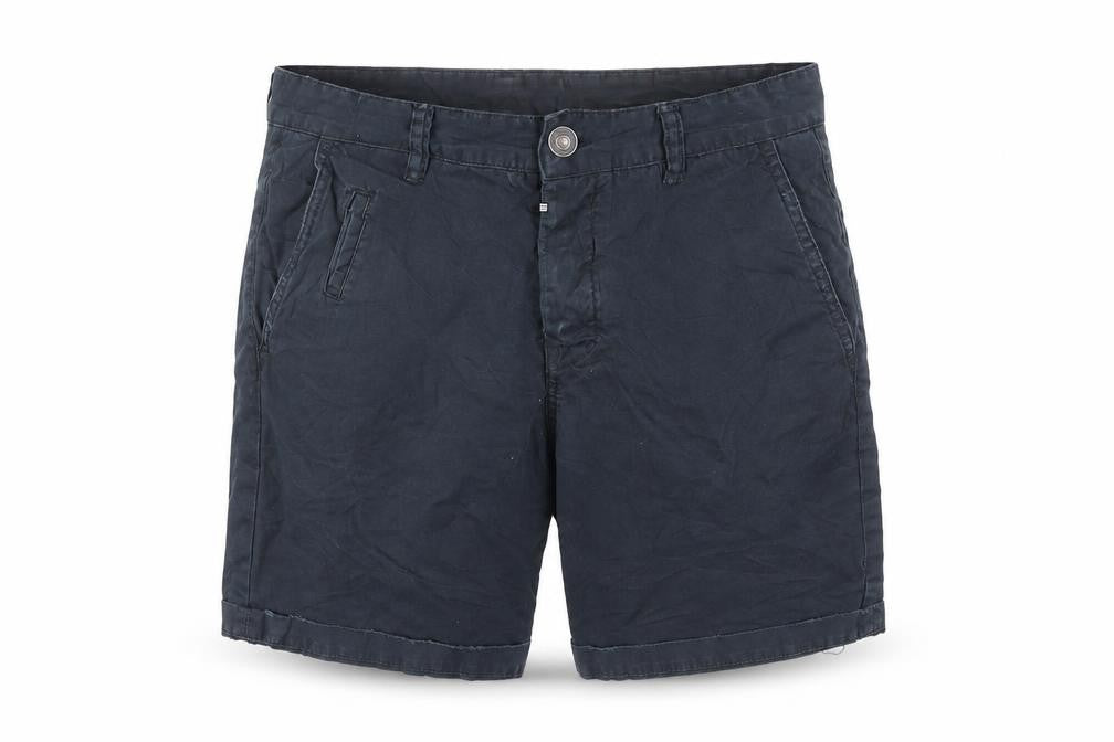 AllSaints Men's Black Chino Shorts Size 40 Regular Fit