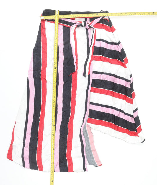 River Island Women's Multicoloured Size 10 Wrap Skirt