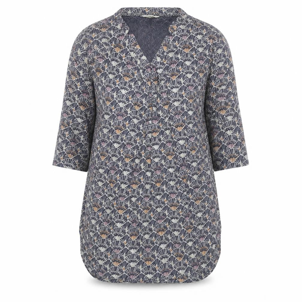 Womens UK Size 12 White Stuff Multicoloured Cotton Blend Blouse
