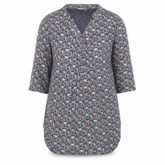 Womens UK Size 12 White Stuff Multicoloured Cotton Blend Blouse