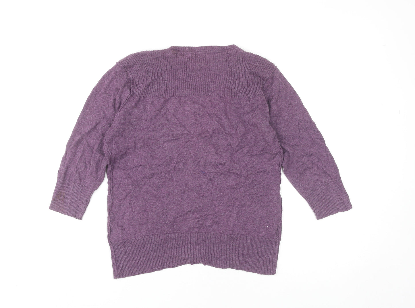 Fat Face Women's Purple Cardigan Size 10