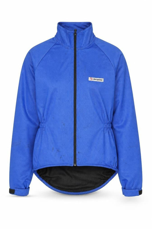Bergamo Blue Unisex Windbreaker Jacket S