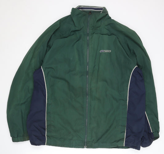 Reebok Men's Green Basic Jacket XL Full Zip