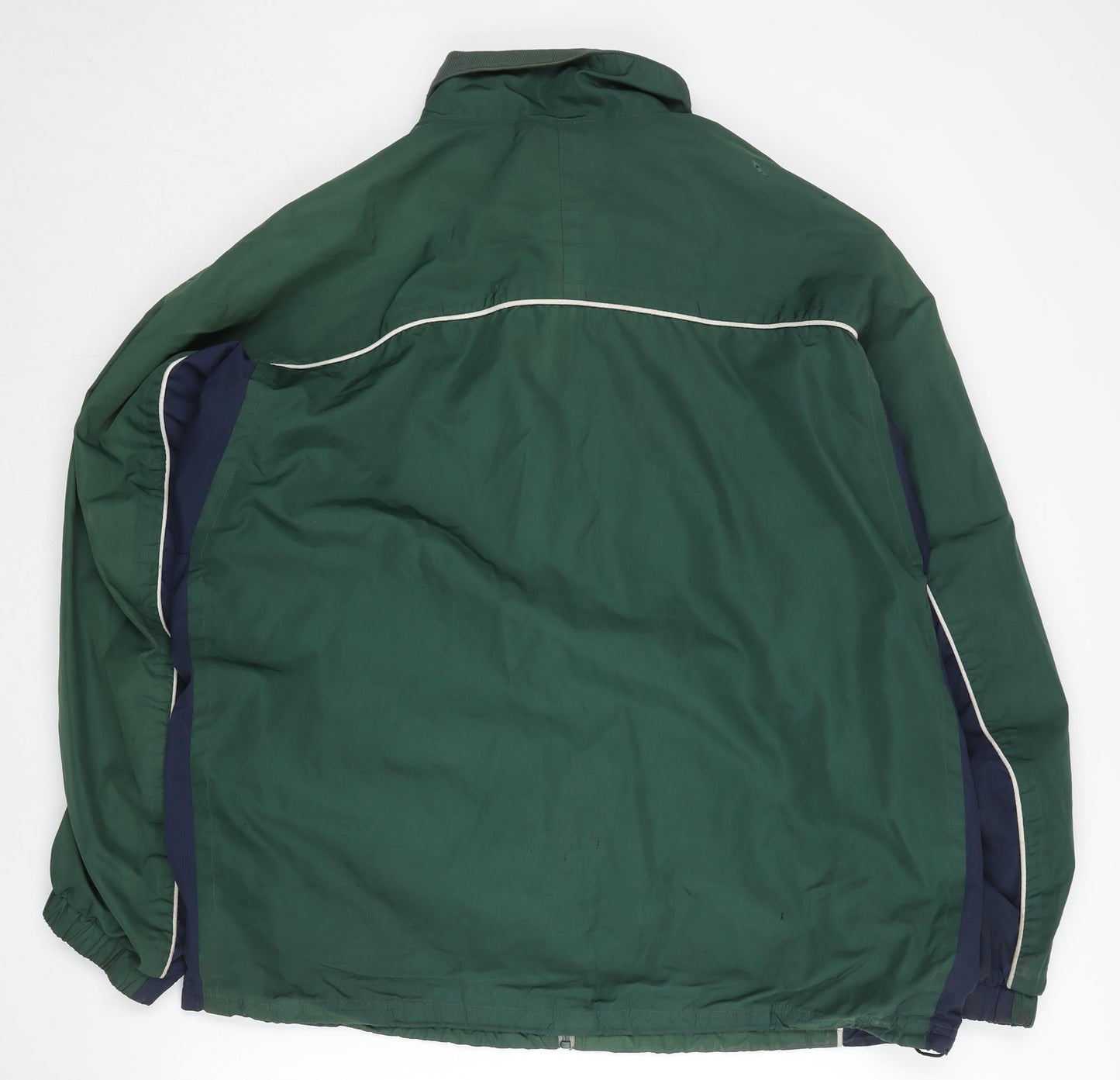 Reebok Men's Green Basic Jacket XL Full Zip