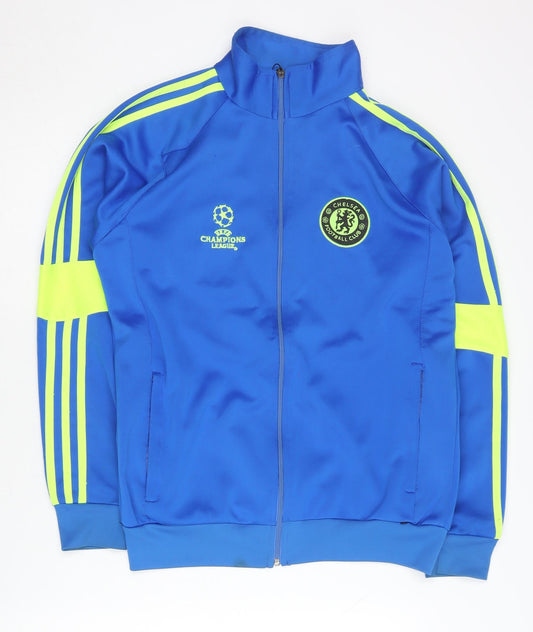 Adidas Men's Blue Track Jacket, Size M