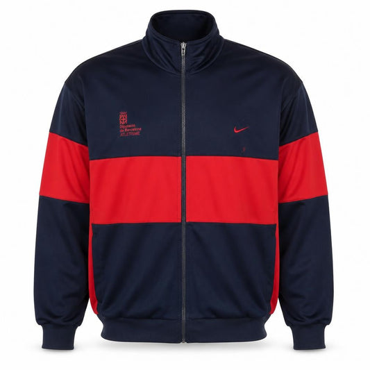 Nike Men's Blue Track Jacket Size M - All Seasons Activewear