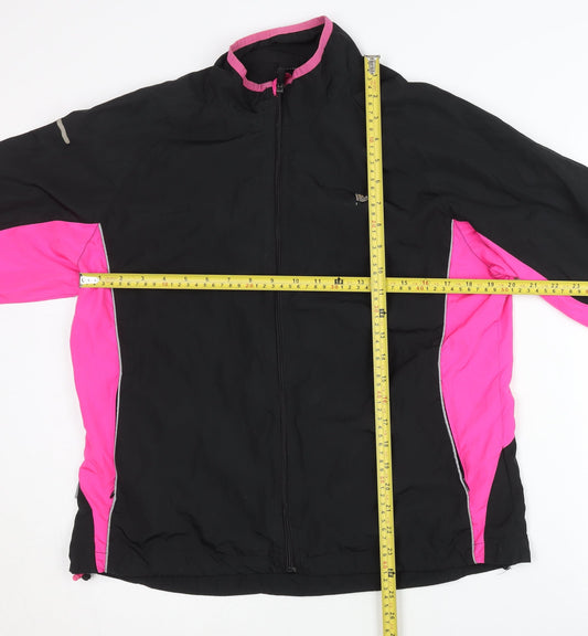 Karrimor Women's Black/Pink Running Jacket Size 16