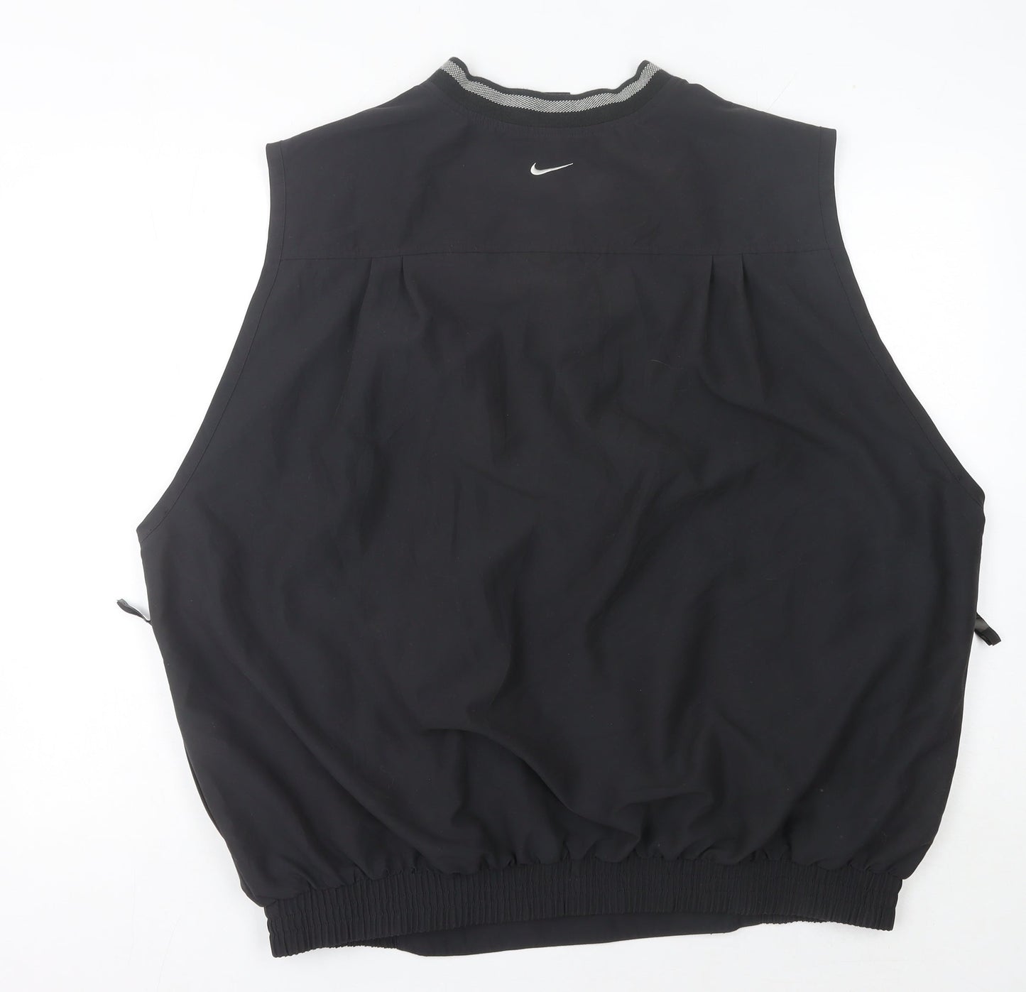 Nike Men’s Black XL V-Neck Sports Golf Vest Sweatshirt
