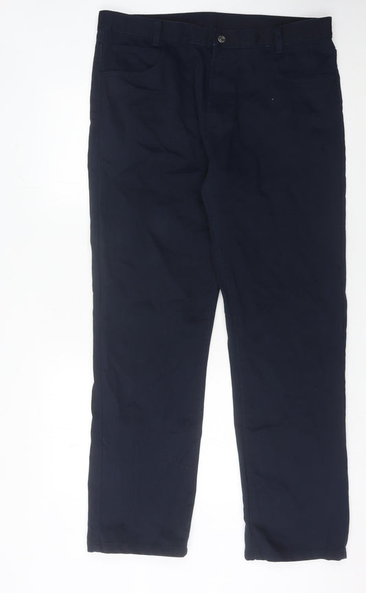 Raphael Valencino Men’s Blue 38R Straight Leg Denim Jeans