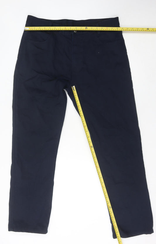 Raphael Valencino Men’s Blue 38R Straight Leg Denim Jeans