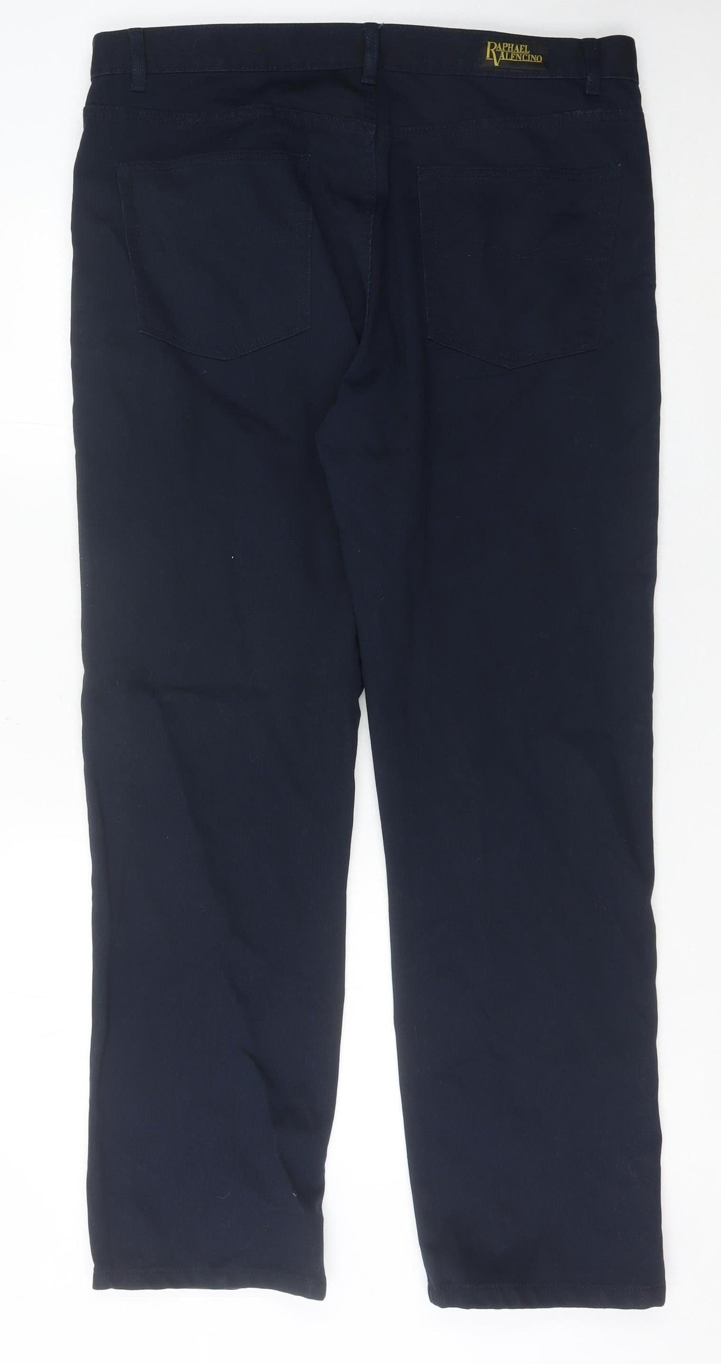 Raphael Valencino Men’s Blue 38R Straight Leg Denim Jeans