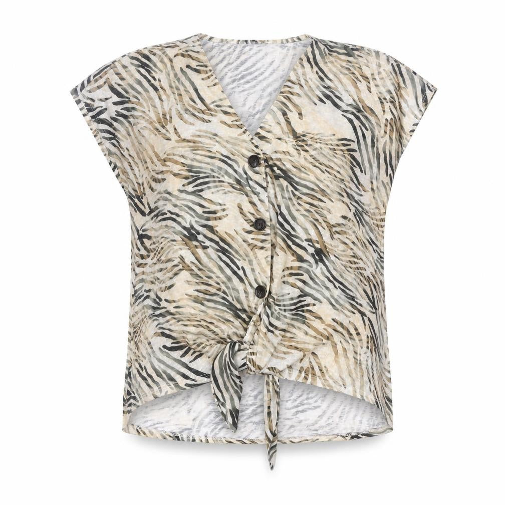 Wallis Women’s Multicoloured Animal Print M Tunic Blouse