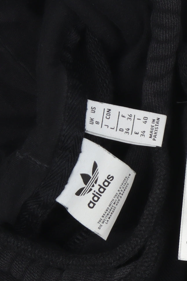 adidas Men’s Black Pullover Hoodie L Trefoil Logo 3-Stripes Sportswear