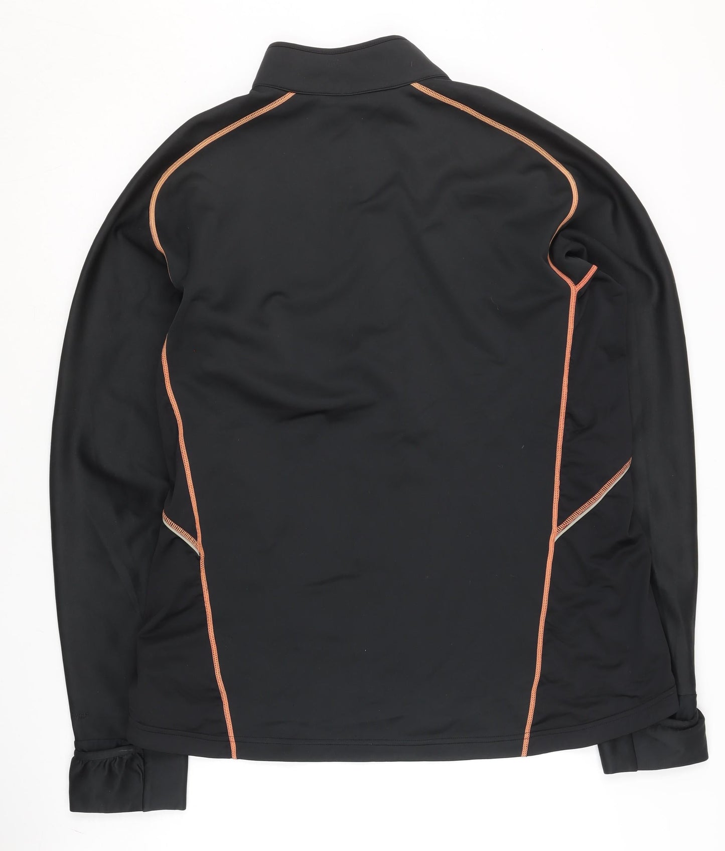 Nike Men's Black XL Track Jacket Athletic Fit Softshell for Gym & Running