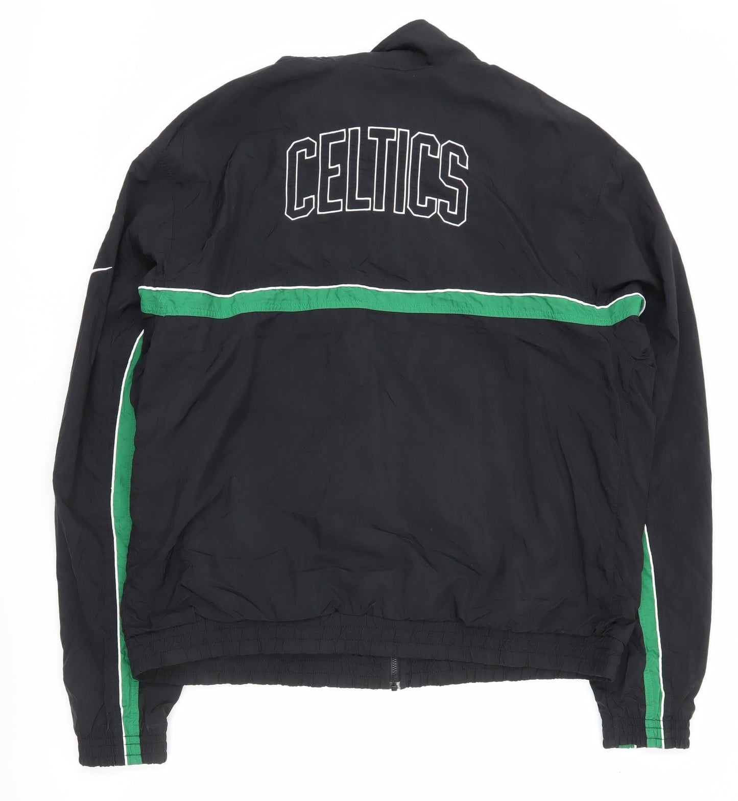 Nike Men’s Black Celtics Basketball Track Jacket XL Full Zip