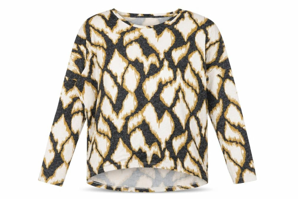 Soyaconcept Womens Multicoloured Animal Print Knit Blouse S