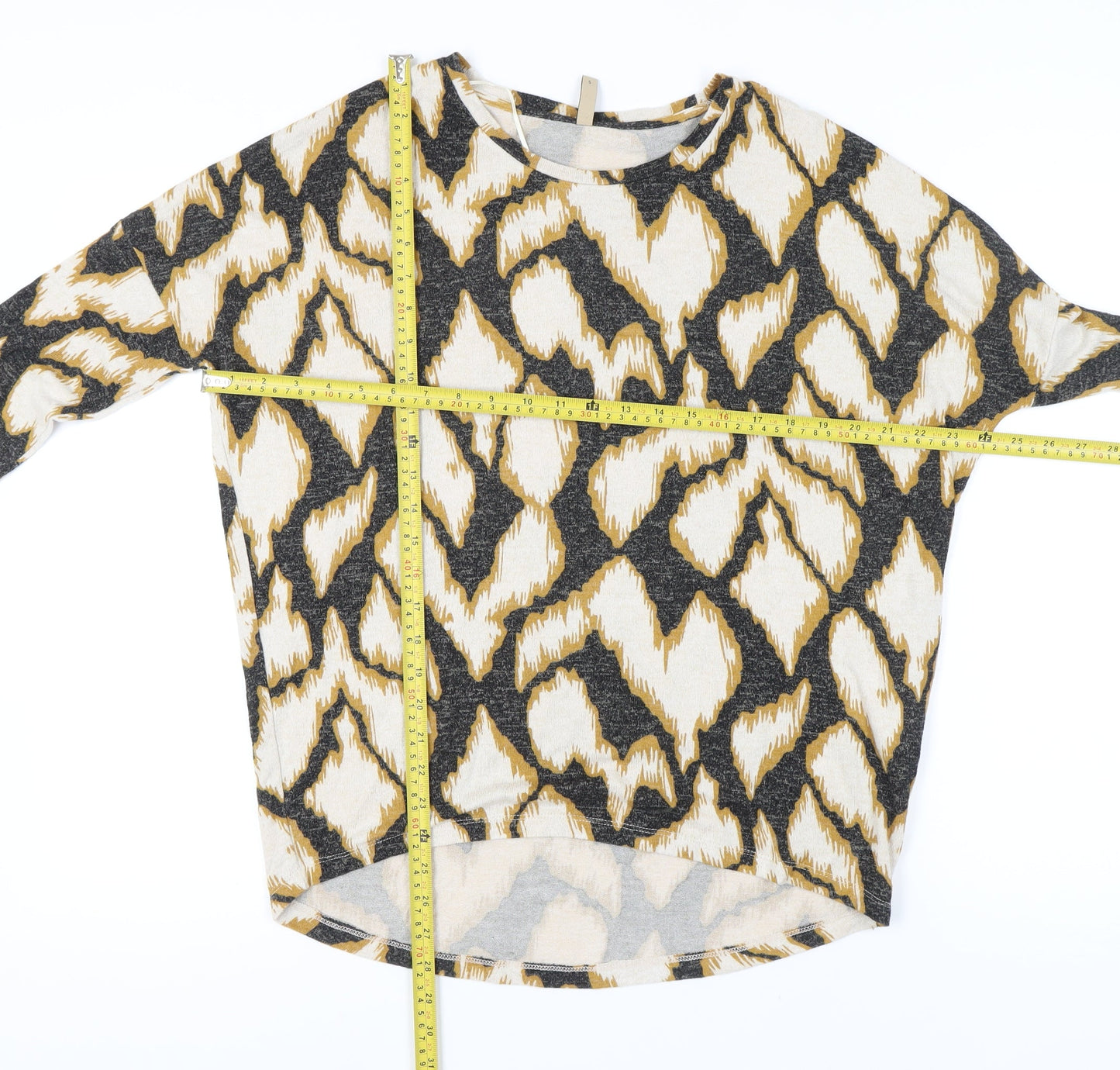 Soyaconcept Womens Multicoloured Animal Print Knit Blouse S
