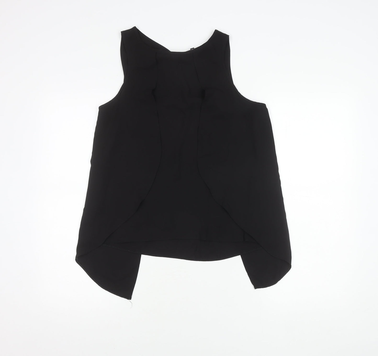 River Island Women’s Black Size 12 Sleeveless Blouse