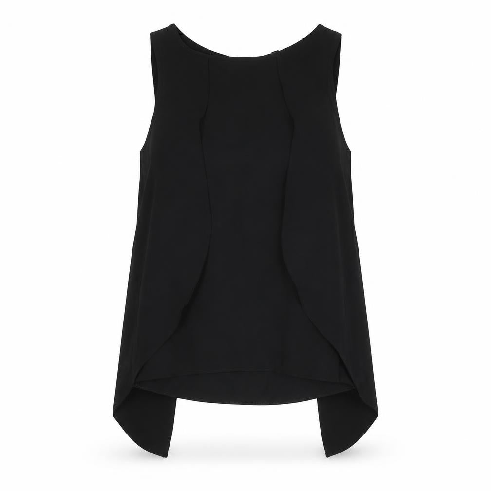 River Island Women’s Black Size 12 Sleeveless Blouse