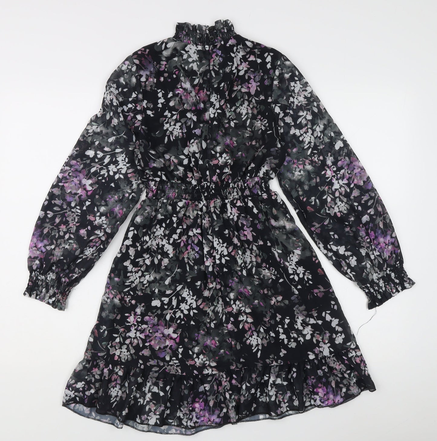 Rebellion Women’s Multicoloured XS Floral A-Line Short Dress