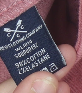 Crew Clothing Company Women’s Pink Corduroy A-Line Skirt Size 10