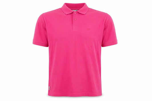 Reebok Men's Pink XL Polo Shirt Short Sleeve 100% Cotton Casual