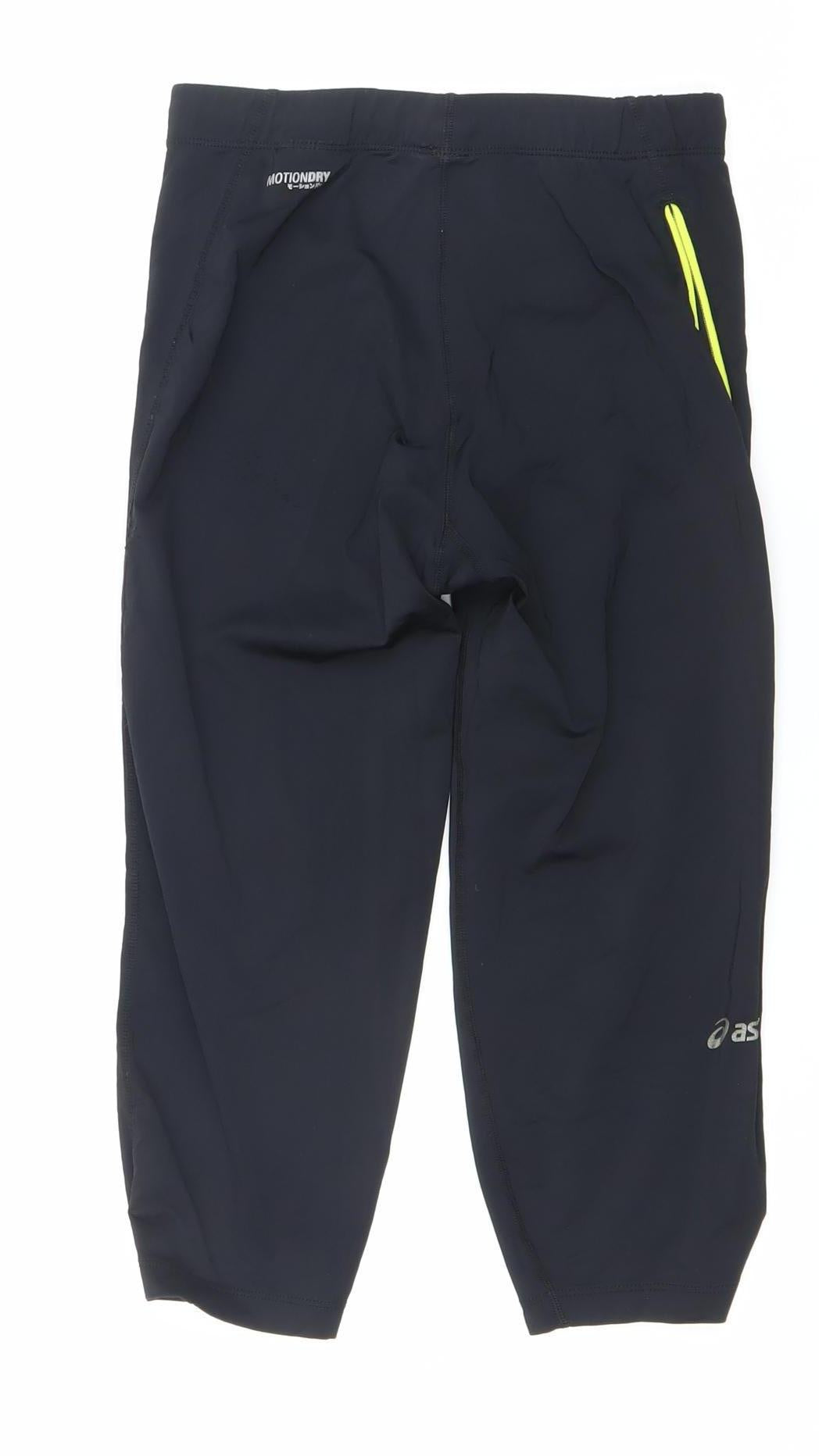 Asics Women’s Black S Compression Shorts Gym Running Quick Dry