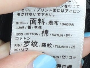 Puma Men's Black M Pullover Hoodie Gold Logo Graphic Sportswear