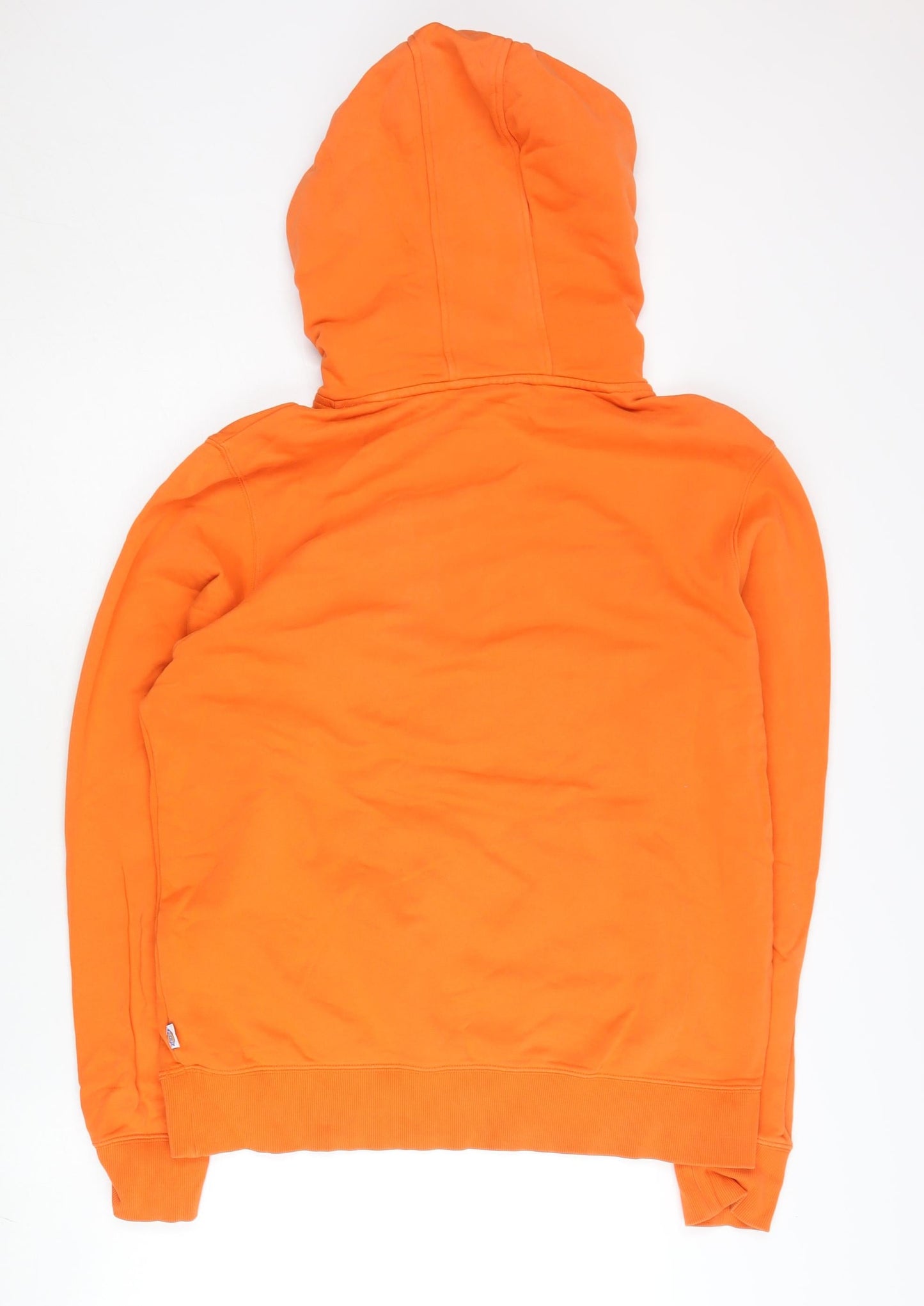 Dickies Men’s Orange XL Pullover Hoodie Graphic Logo Cotton
