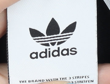 Adidas Mens Black XS Pullover Hoodie with Logo & Pockets