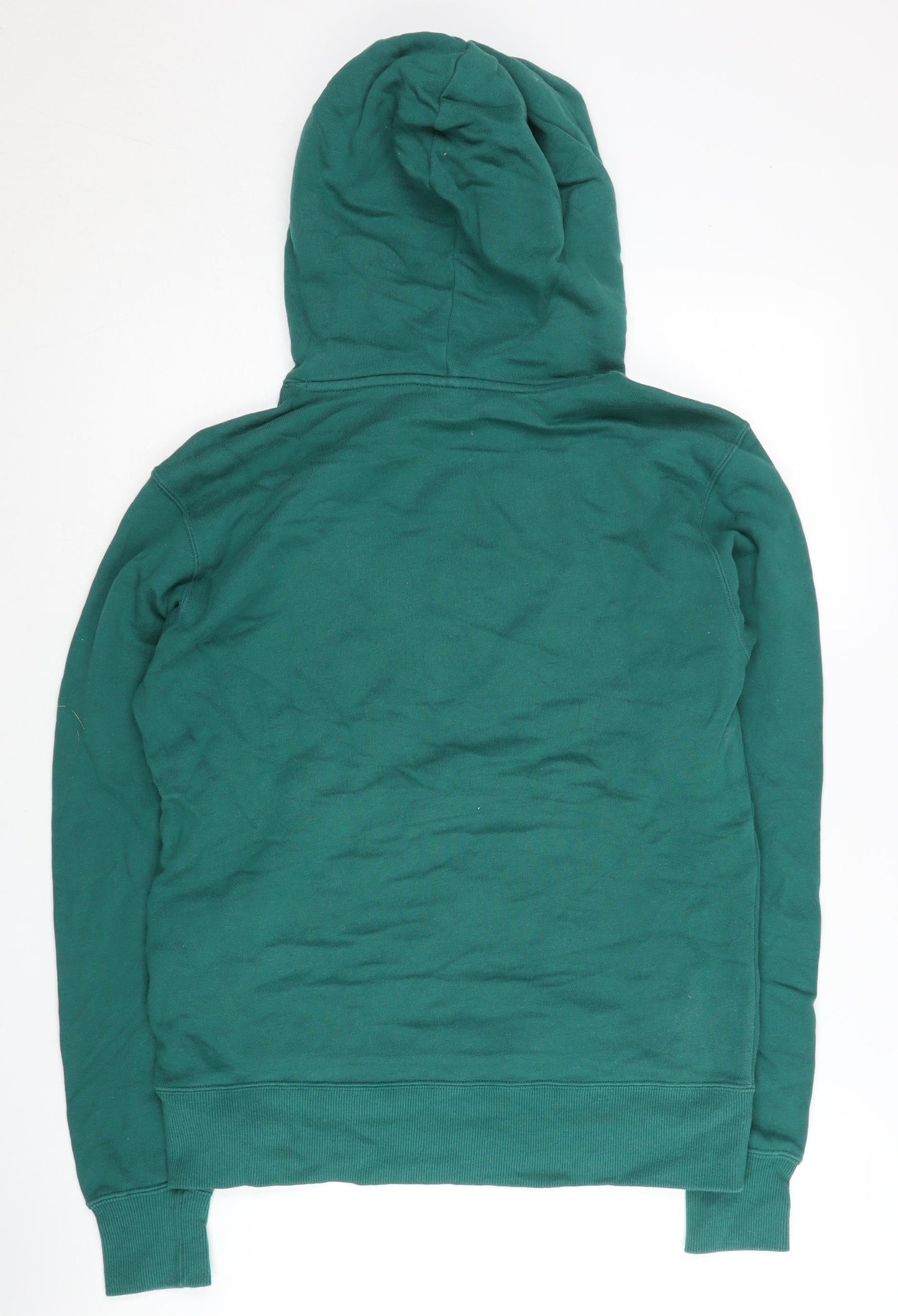 Champion Men's Green Pullover Hoodie Medium Graphic Logo Sportswear