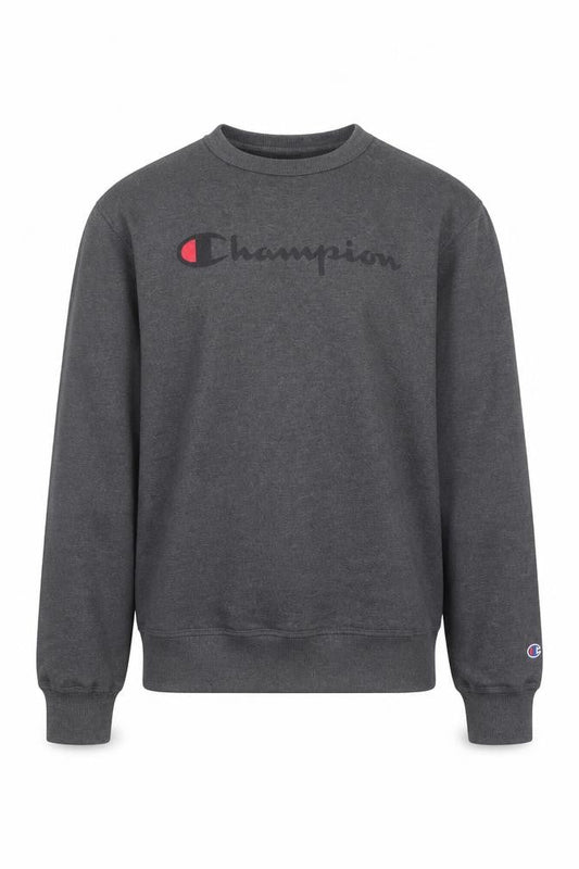 Mens UK S Regular Champion Grey Pullover Sweatshirt