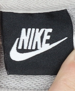 Nike Mens Grey Raglan Sleeve Crew Neck Logo Sweatshirt M