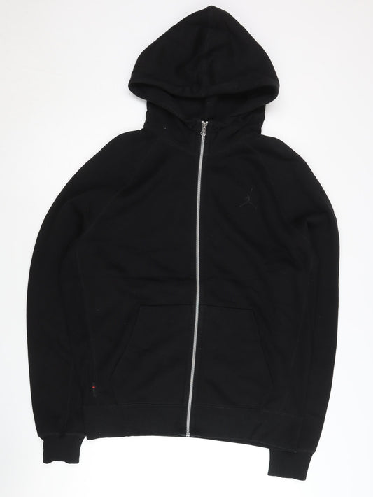 Jordan Men's Black XL Full Zip Hoodie Basketball Sportswear