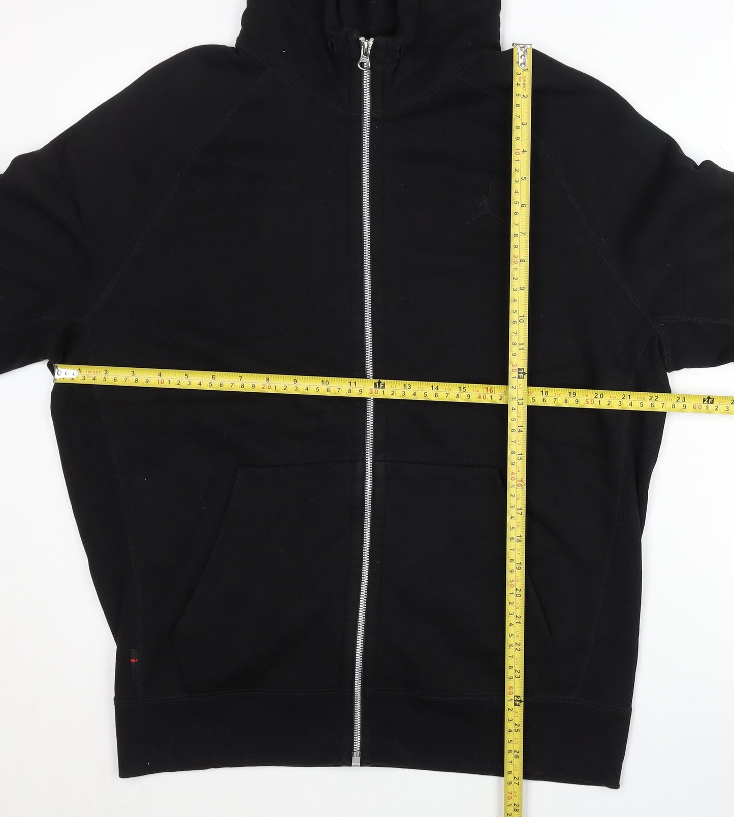 Jordan Men's Black XL Full Zip Hoodie Basketball Sportswear