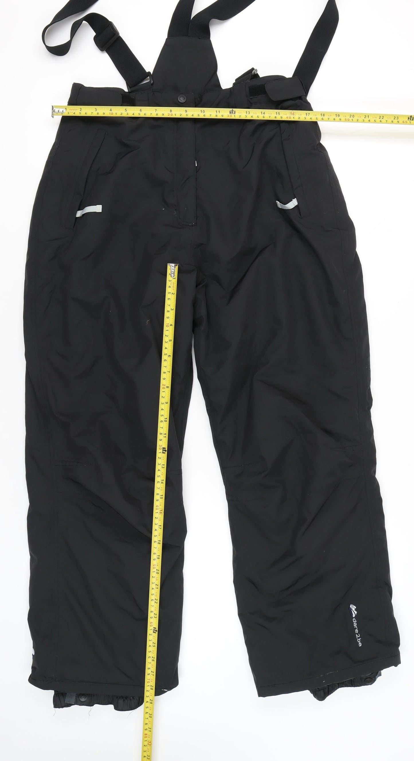 Dare 2b Womens Black 16 Ski Snow Pants Waterproof Insulated Winter Trousers
