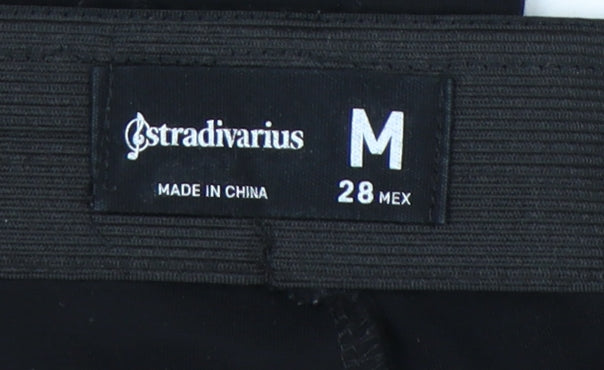 Stradivarius Women’s Black M Stretch Casual Leggings