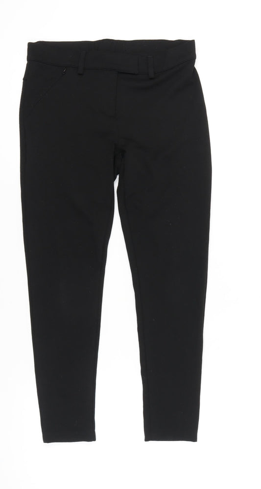Peter Storm Women’s Black Skinny Leg Trousers Size 10 Stretch Casual