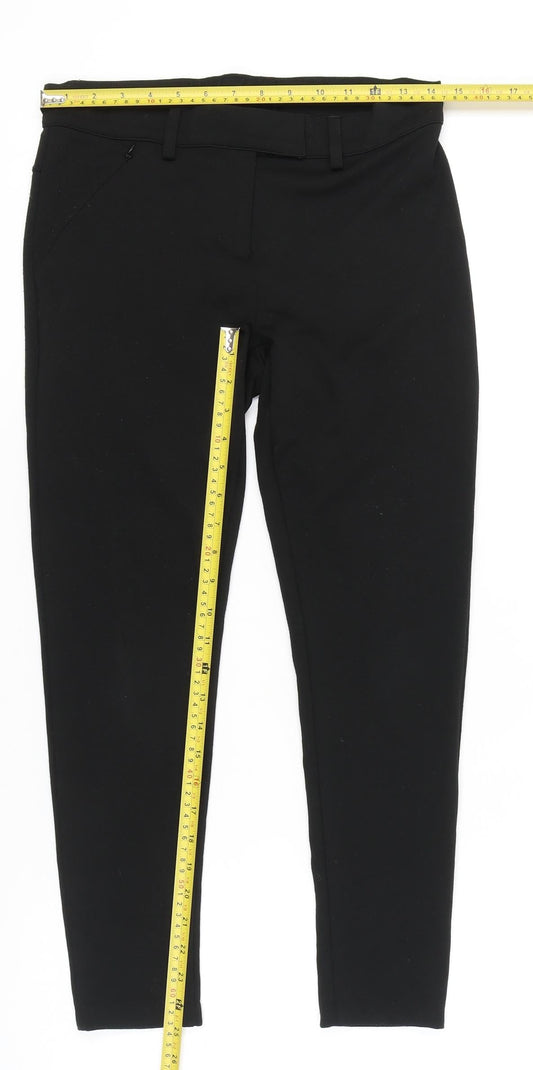 Peter Storm Women’s Black Skinny Leg Trousers Size 10 Stretch Casual