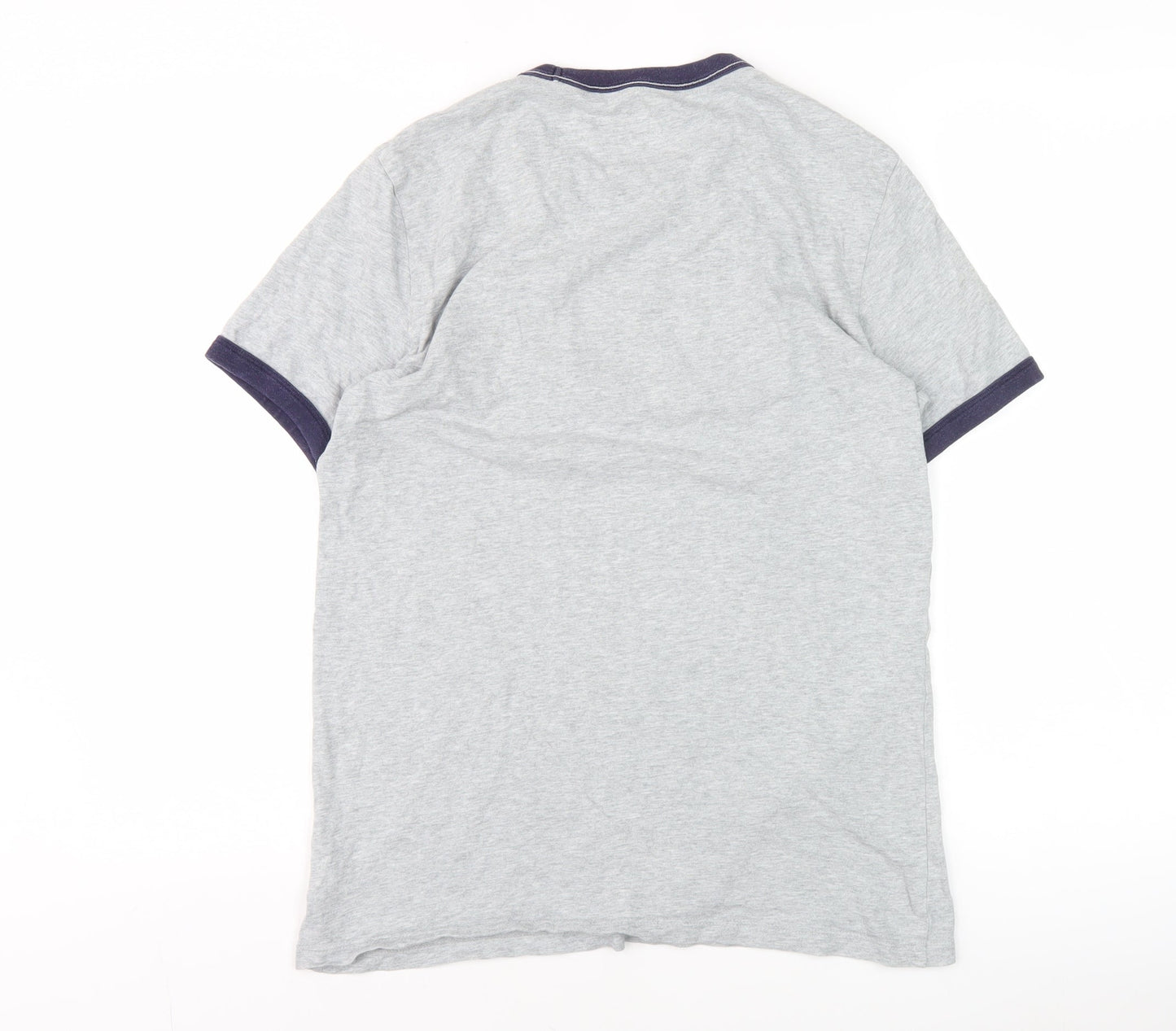 GAP Women’s Grey Ringer T-Shirt Size S Crew Neck Short Sleeve
