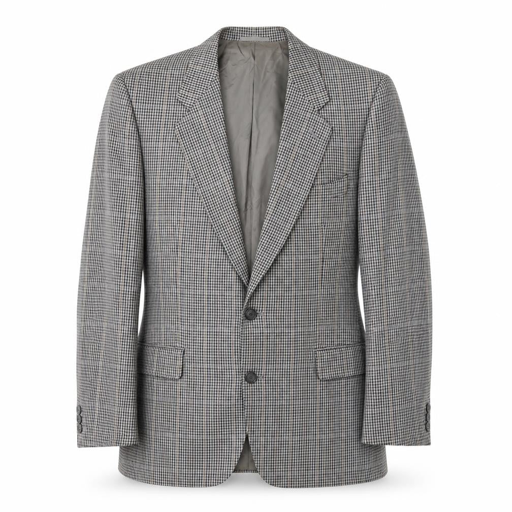 Mens 40 Chest Regular Jaeger Multicoloured Two-Button Blazer