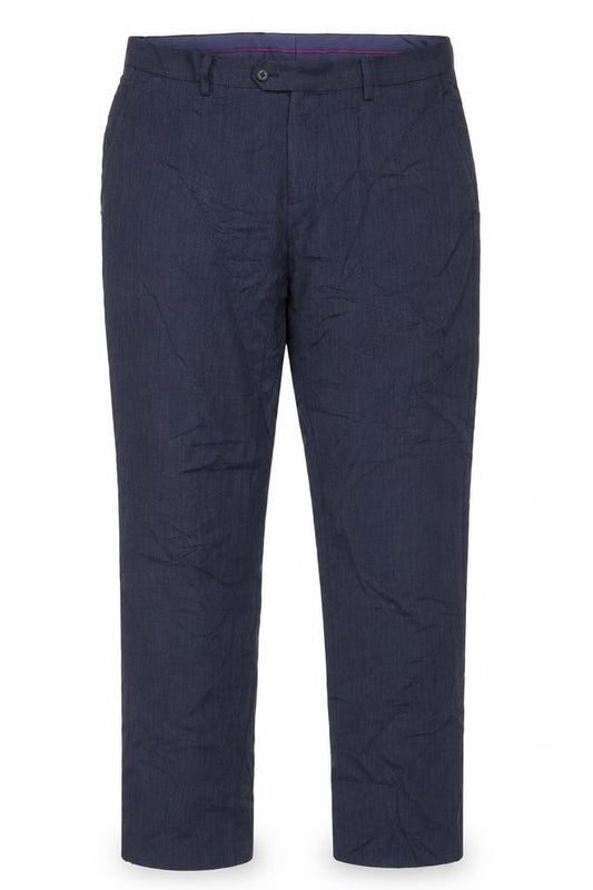 Charles Tyrwhitt Men's Blue Wool Slim Fit Dress Pants 32U Formal