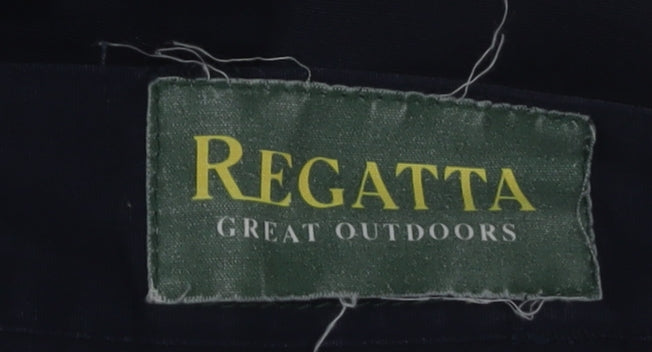Regatta Mens Blue Cargo Trousers 34W 33L Straight Leg Outdoor Workwear